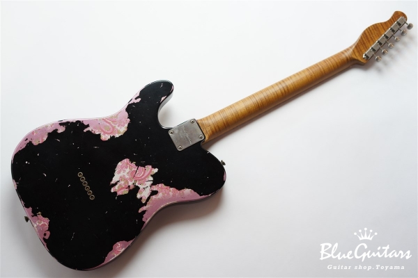 XTC-1 Black over Pink Paisley Heavy Aged Alder RM-RM #2051