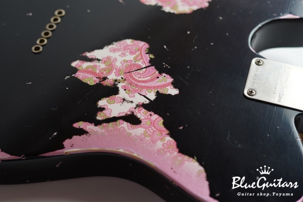 XTC-1 Black over Pink Paisley Heavy Aged Alder RM-RM #2051