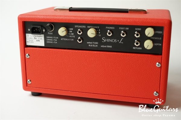 ROCKET HEAD【SHINOS & L】 EL34 - Red