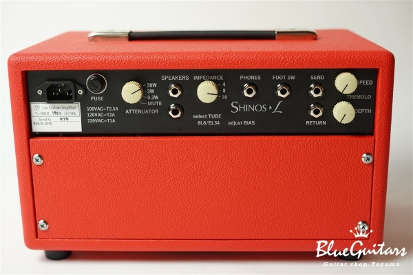 ROCKET HEAD【SHINOS & L】 EL34 - Red