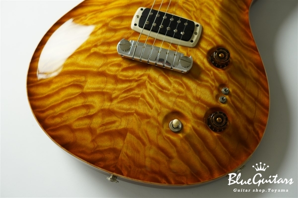 Private Stock Paul’s Graphite Guitar #5537 - Honey Gold Smoked Burst