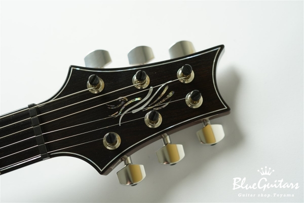 Private Stock Paul’s Graphite Guitar #5537 - Honey Gold Smoked Burst