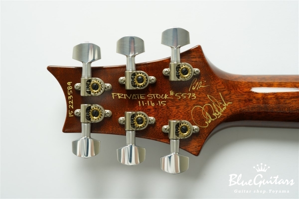 Private Stock Paul’s Graphite Guitar #5537 - Honey Gold Smoked Burst