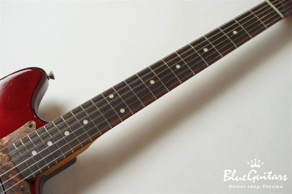 IRIS #104 - Black Cherry Metallic over Copper Red 