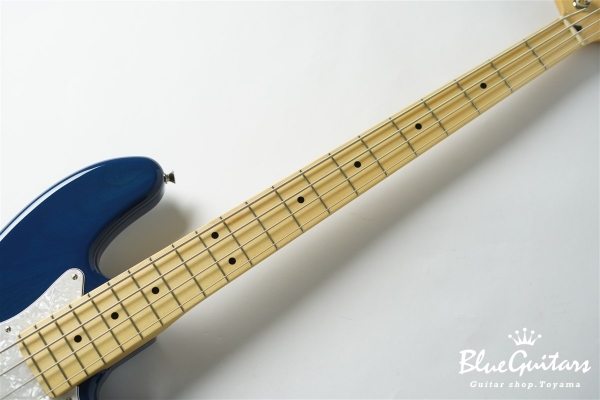 2021 Collection Made In Japan Hybrid II Jazz Bass - Indigo Trans