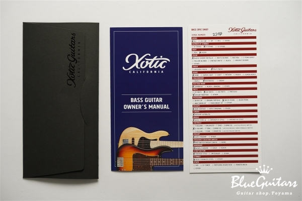 XJ-1T 5st Alder/R - Black Cherry Metallic #2398 