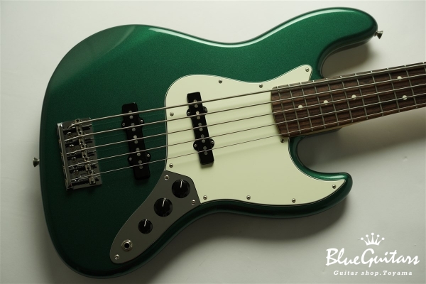 Made in Japan Hybrid 60s Jazz Bass V - Sherwood Green Metallic