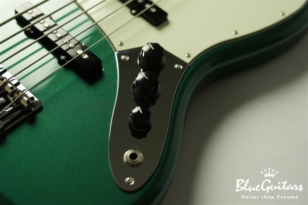 Made in Japan Hybrid 60s Jazz Bass V - Sherwood Green Metallic