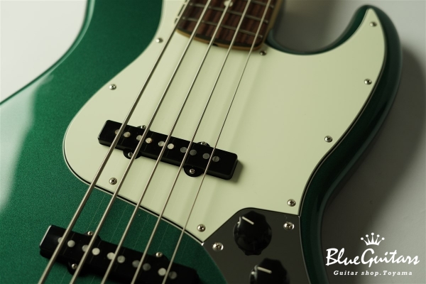 Made in Japan Hybrid 60s Jazz Bass V - Sherwood Green Metallic