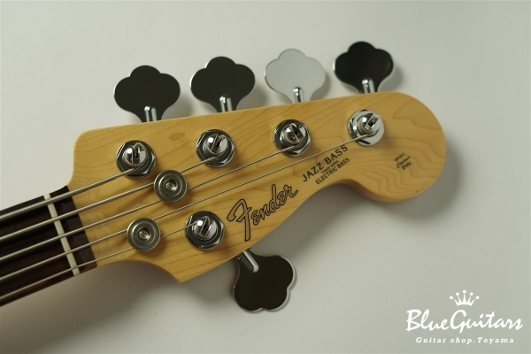 Made in Japan Hybrid 60s Jazz Bass V - Sherwood Green Metallic