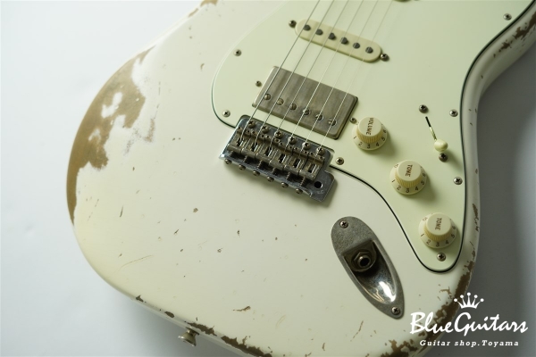 XSC-2 - Olympic White/Heavy Aged/Alder/Roasted Flame Maple Neck