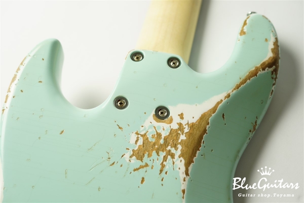 XJ-1T 5st Sonic Blue (Lacquer) Heavy Aged/Alder/R/MH #2379