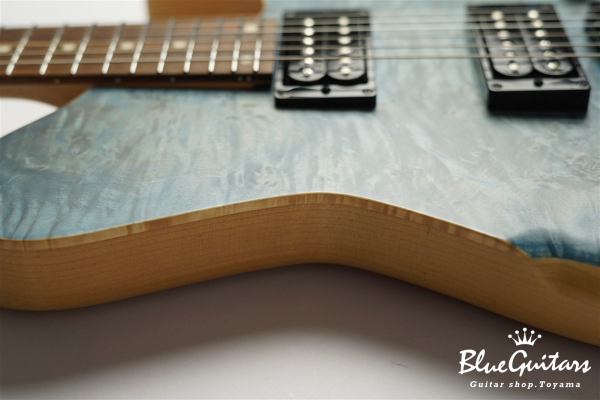 BORDER CUSTOM 666 Figured Chestnut - Half Matte Trans Blue