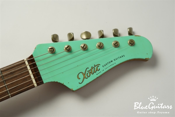 XSC-2 - Surf Green / Heavy Aged / Alder / R / Roasted Flame Maple Neck / MH #2038