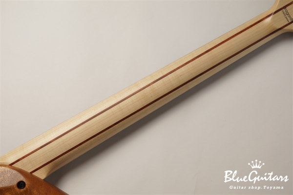 SHB5 CUSTOM Claro Walnut / Mahogany / Ebony F.B. Half. Matt.