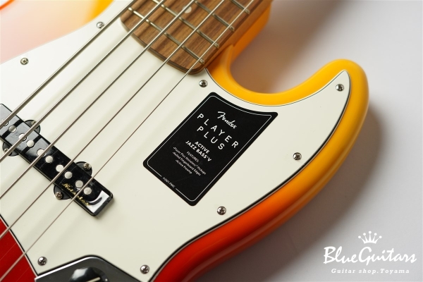 Player Plus Jazz Bass V - Tequila Sunrise