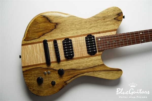 BORDER CUSTOM 666 Black Limba - Half Mat Natural
