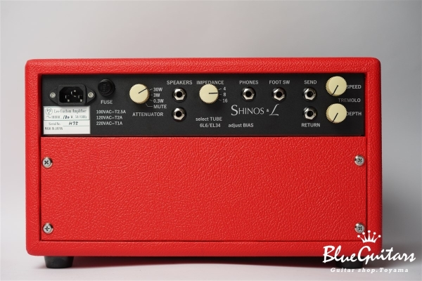 ROCKET HEAD【SHINOS & L】 EL34 - Red