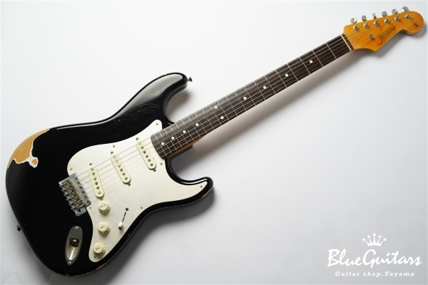 Model S. #005 Medium Aged - Black with Silver