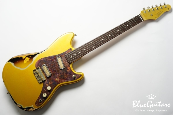 IRIS #133 - Aztec Gold over 2Tone Sunburst