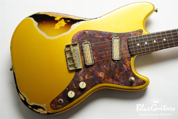 IRIS #133 - Aztec Gold over 2Tone Sunburst