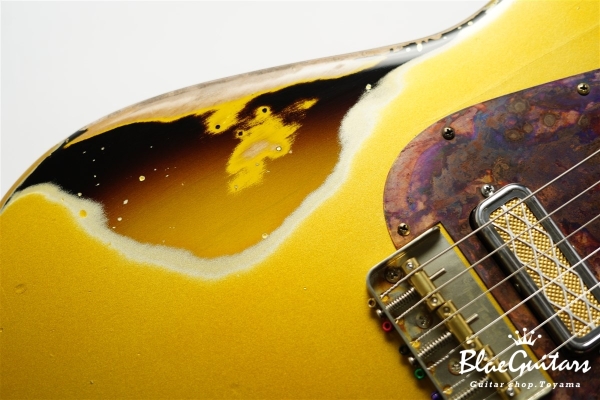 IRIS #133 - Aztec Gold over 2Tone Sunburst