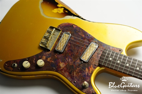 IRIS #133 - Aztec Gold over 2Tone Sunburst
