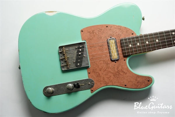 Model-T #136 Medium Aged - Seafoam Green with Copper Pink
