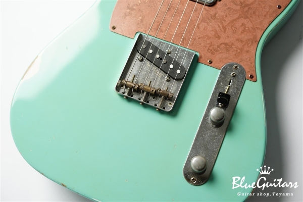 Model-T #136 Medium Aged - Seafoam Green with Copper Pink