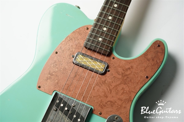 Model-T #136 Medium Aged - Seafoam Green with Copper Pink