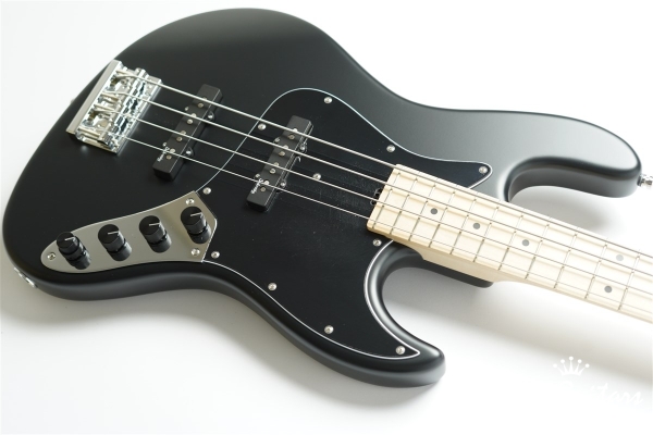 Metroline ML21 VJ4 ASH / Swamp Ash Body / 4-String - Black Satin