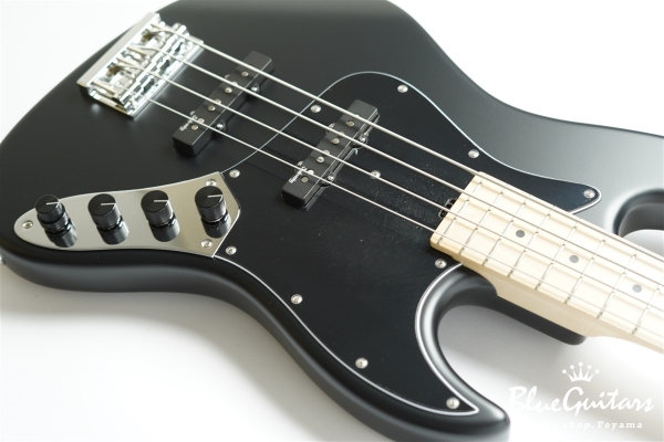 Metroline ML21 VJ4 ASH / Swamp Ash Body / 4-String - Black Satin