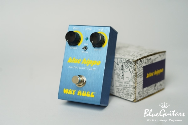 Way Huge SMALLS BLUE HIPPO ANALOG CHORUS | Blue Guitars Online Store