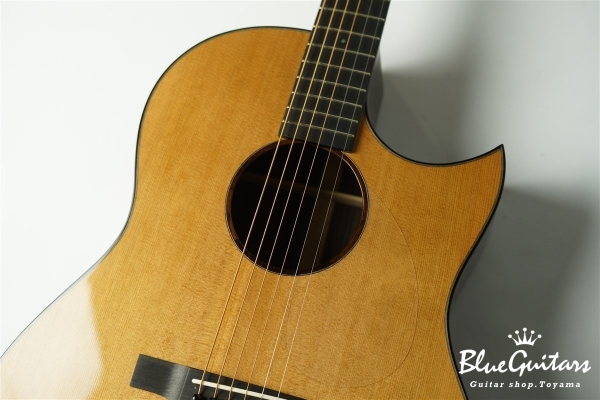 Acoustic Model AD. Cutaway Cedar/Indian Rosewood