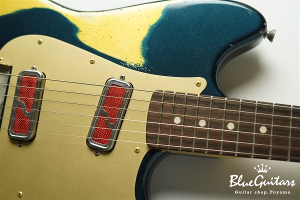 IRIS #151 - Mercedes Blue Metallic over Gold / Xotique SHOP ORDER