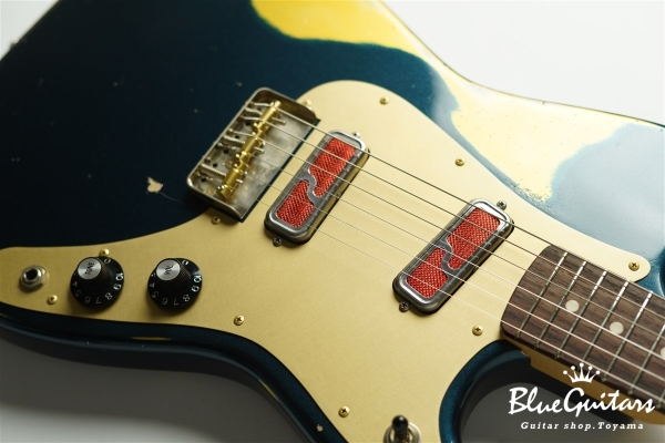 IRIS #151 - Mercedes Blue Metallic over Gold / Xotique SHOP ORDER