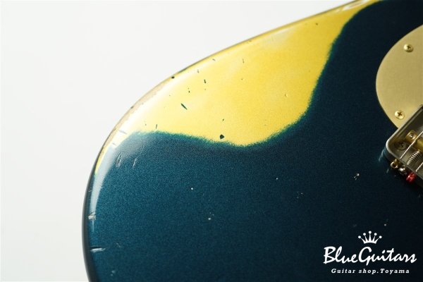 IRIS #151 - Mercedes Blue Metallic over Gold / Xotique SHOP ORDER