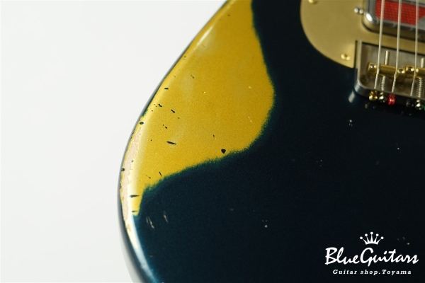 IRIS #151 - Mercedes Blue Metallic over Gold / Xotique SHOP ORDER