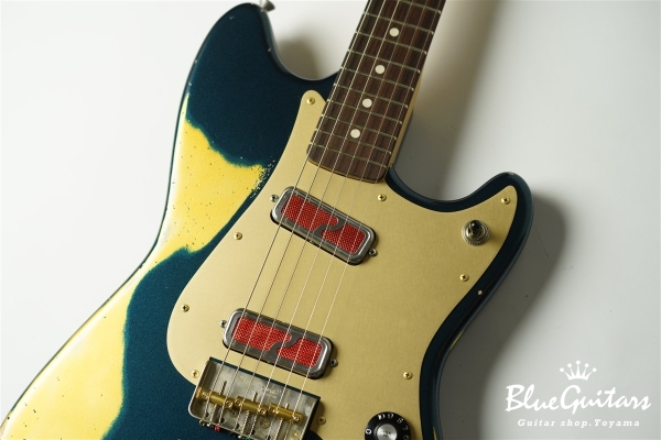 IRIS #151 - Mercedes Blue Metallic over Gold / Xotique SHOP ORDER