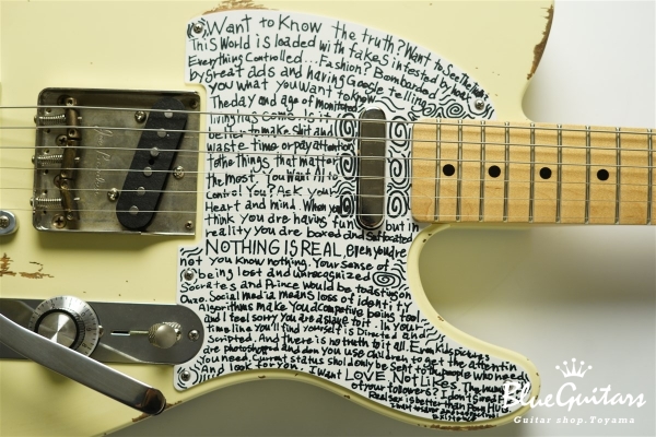 DURAN Signature Telecaster - Aged White #003
