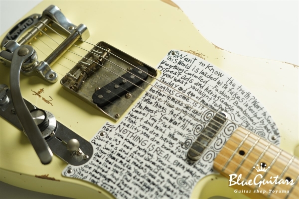 DURAN Signature Telecaster - Aged White #003