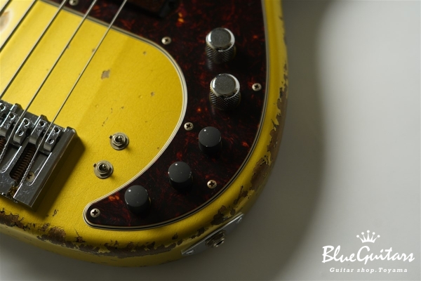 XP-1T 5st Aztec Gold over 3TB (Lacquer) Heavy Aged / Alder / RM-R #191