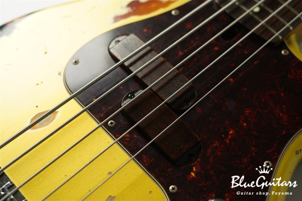 XP-1T 5st Aztec Gold over 3TB (Lacquer) Heavy Aged / Alder / RM-R #191