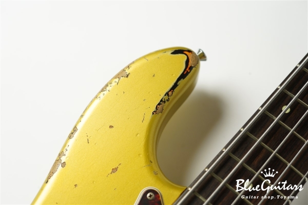 XP-1T 5st Aztec Gold over 3TB (Lacquer) Heavy Aged / Alder / RM-R #191