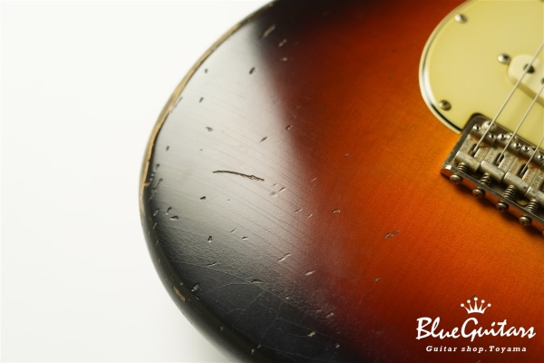 g7-ST/BZF Perfect Aged - 60s 3-Tone Sunburst