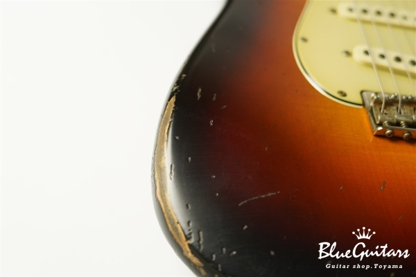 g7-ST/BZF Perfect Aged - 60s 3-Tone Sunburst