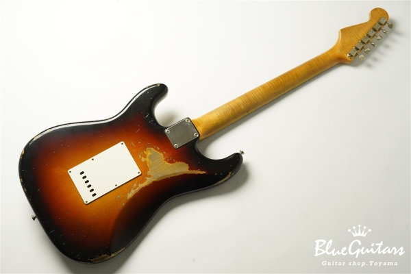 g7-ST/BZF Perfect Aged - 60s 3-Tone Sunburst