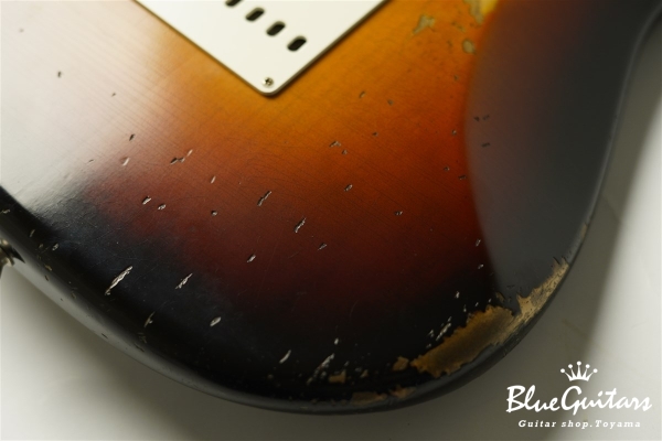 g7-ST/BZF Perfect Aged - 60s 3-Tone Sunburst