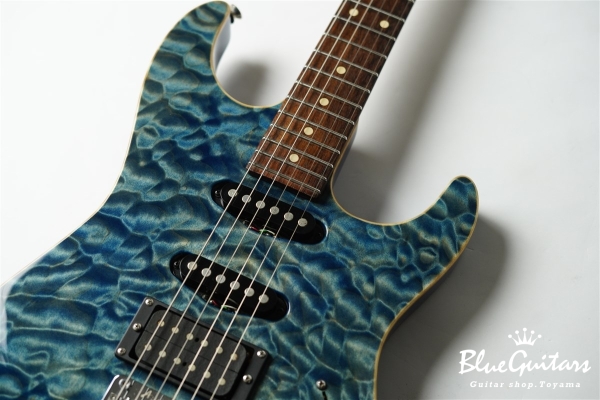 Drop Top - Jack’s Pacific Blue with Binding