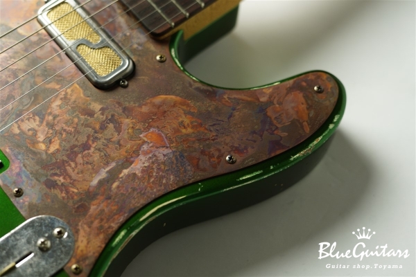 Model T. #166 Medium Aged - Metallic Green with Copper Red